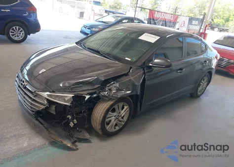 2020 Hyundai Elantra Value Edition z USA, uszkodzony, nr VIN 5NPD84LF0LH604124